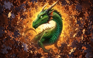 Image Realistic Dragon Jigsaw Puzzle
